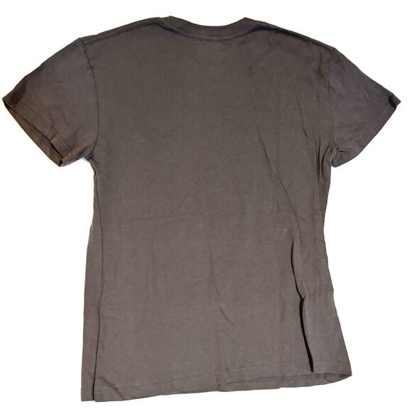 KISS Faces Cover Gray Short Sleeve Band T Shirt Retro Look 100% Cotton Large New - Picture 4 of 4